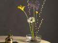 Kenzan, spetsig groda Ikebana L